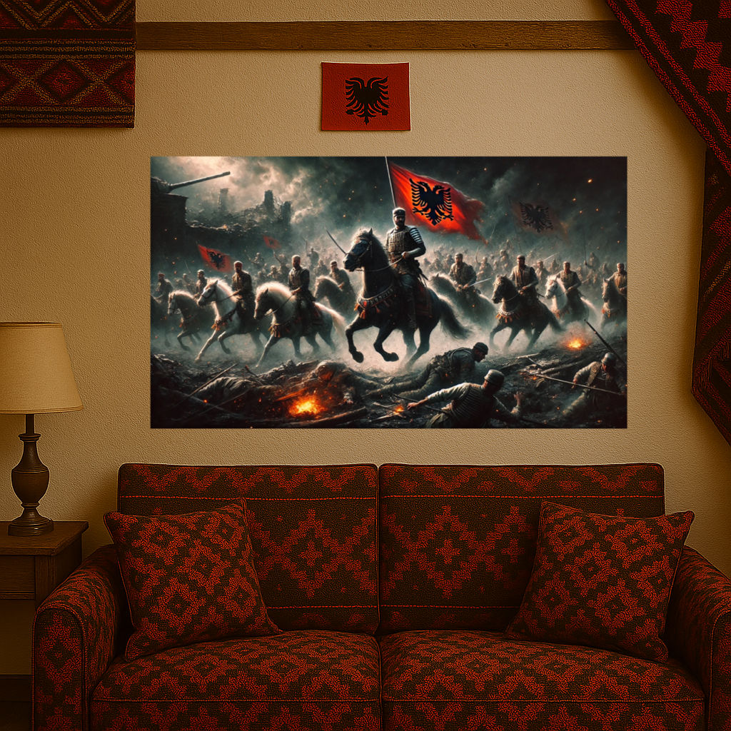 War of Albania Portrait