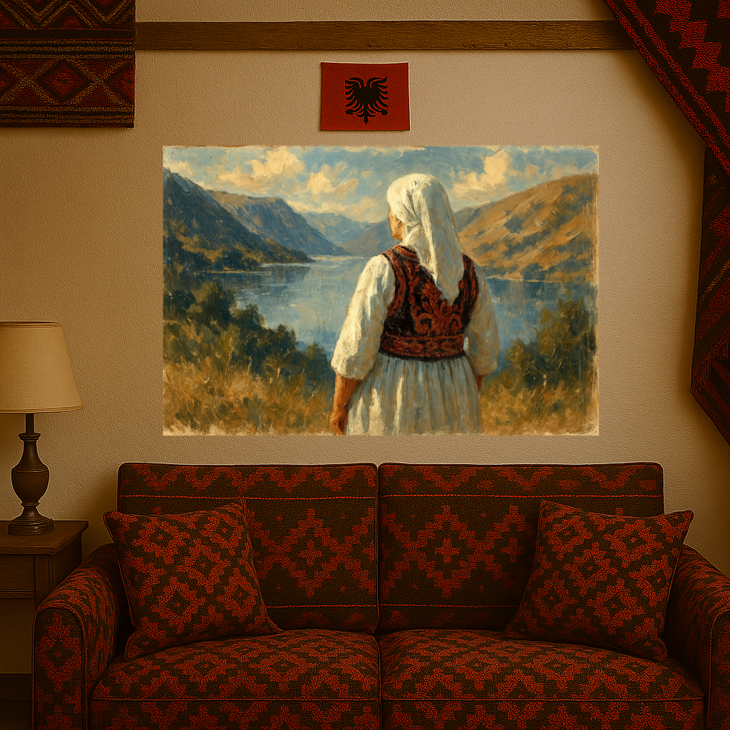 Engjëllesha e Heshtur / Gjyshja Portrait