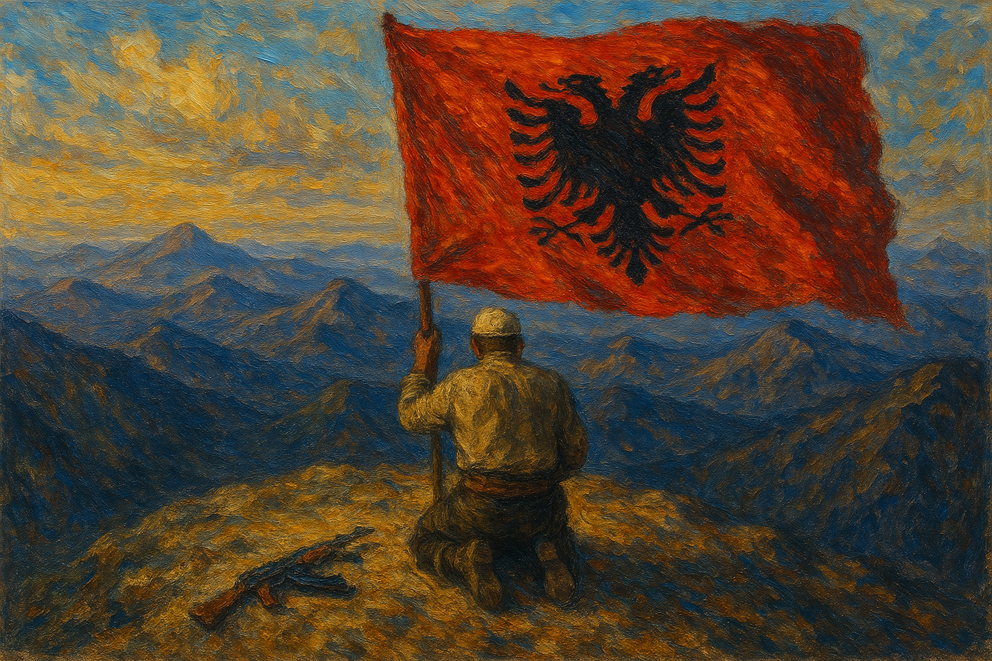 Burri Trim Shqiptar Portrait