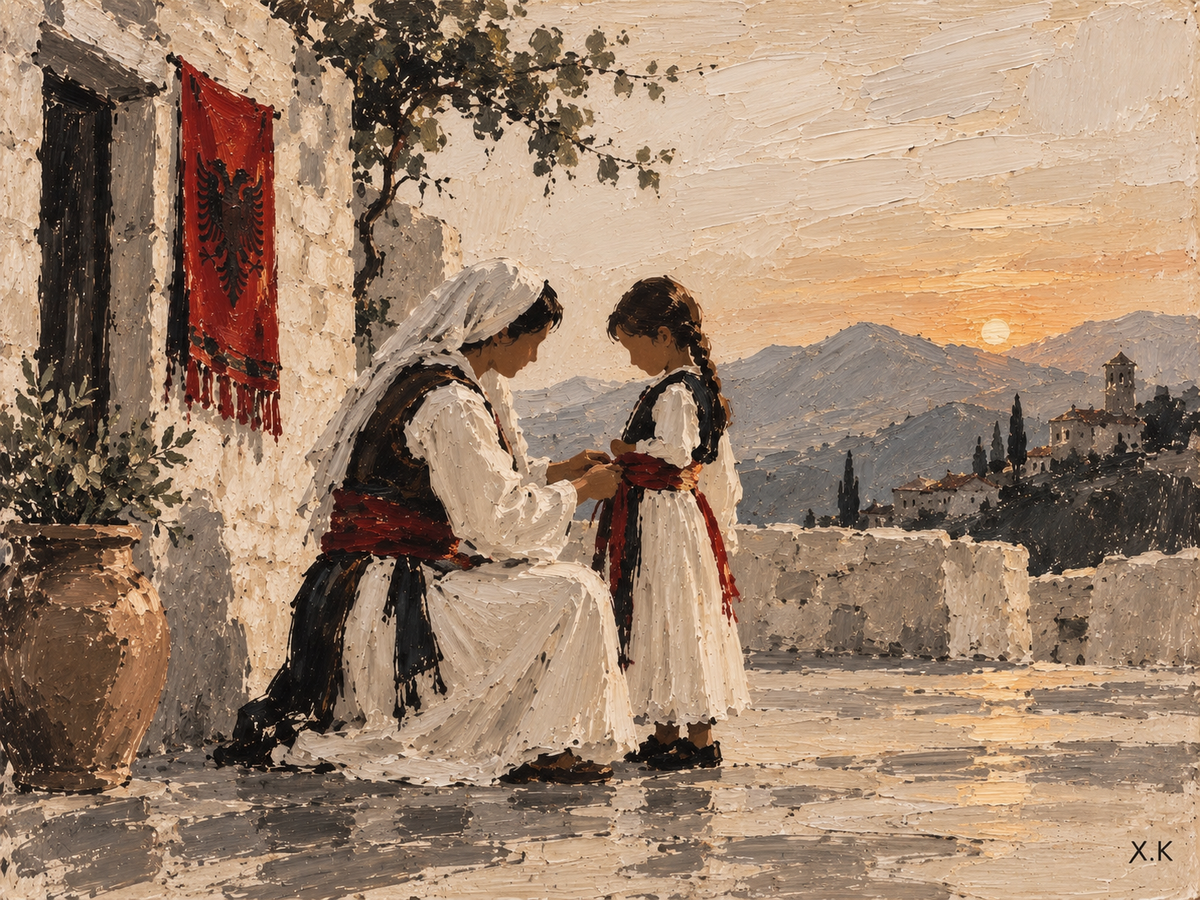 Nëna me Qiken