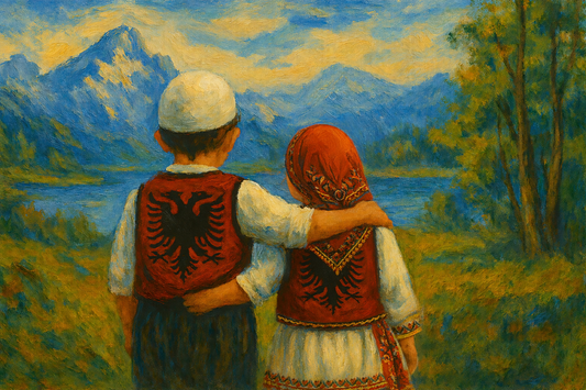 Vëlla e Motër Portrait